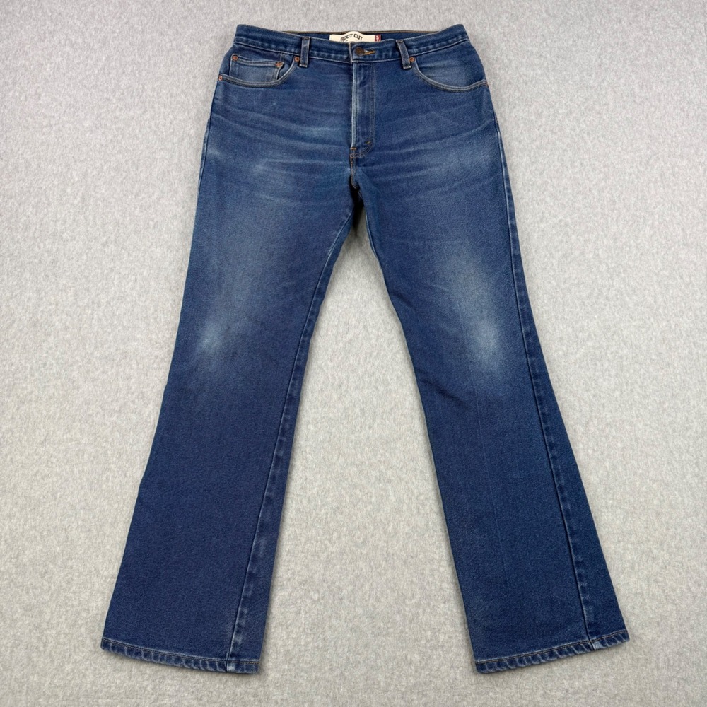 Vintage Levis Jeans Mens Fits 36x32 Blue 517 Bootcut Western Rodeo 2005 Denim
